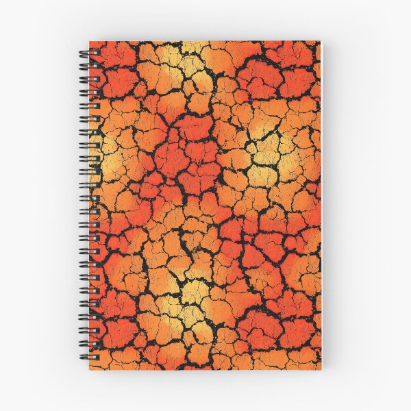 Item preview,  Intense fiery cracked lava pattern in orange shades. designed and sold by Piotrek0001.