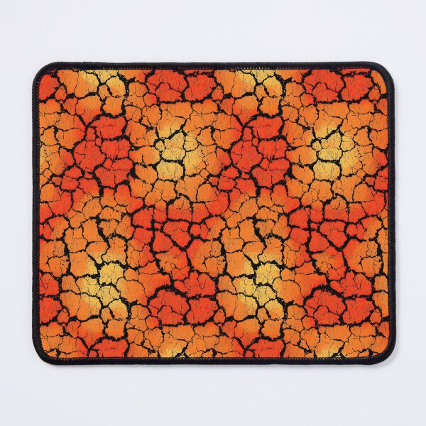 Item preview,  Intense fiery cracked lava pattern in orange shades. designed and sold by Piotrek0001.