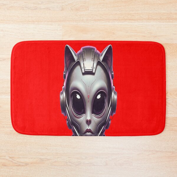 Item preview, Futuristic Alien Portrait with 3D Sci-Fi Helmet – Large Cat Eyes T-Shirt Design designed and sold by umashani wasana sangadasa (Grade Plus).