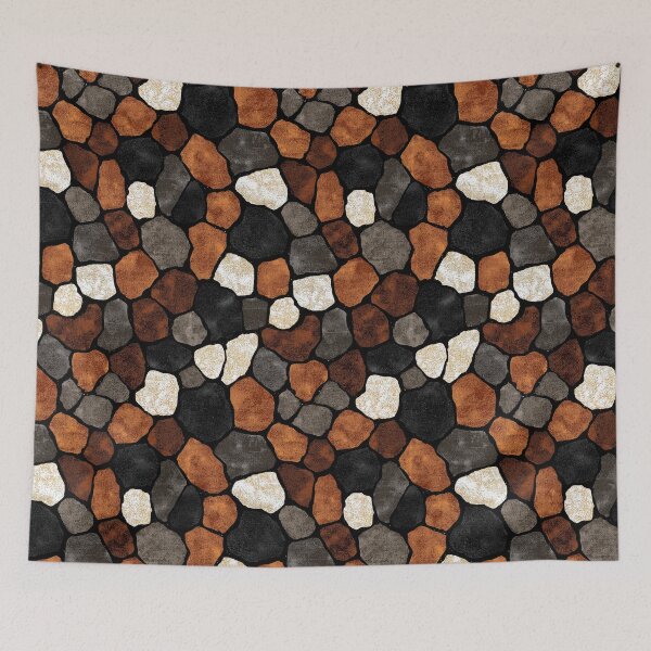Item preview, Colorful stone mosaic in earthy natural color tones. designed and sold by Piotrek0001.