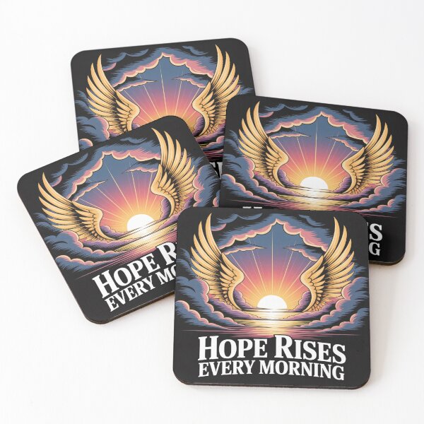 Item preview, Hope Rises Every Morning Sunrise Design designed and sold by GRAPHIX444.