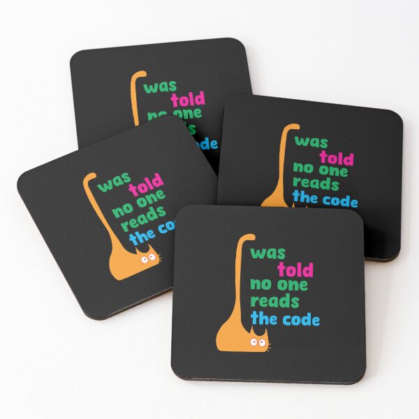 Item preview, I Was Told No One Reads the Code – Funny Programming designed and sold by Sarcastic designs.