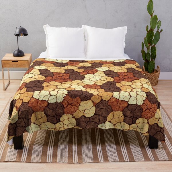 Item preview, Cracked earth pattern in chocolate and coffee colors. designed and sold by Piotrek0001.