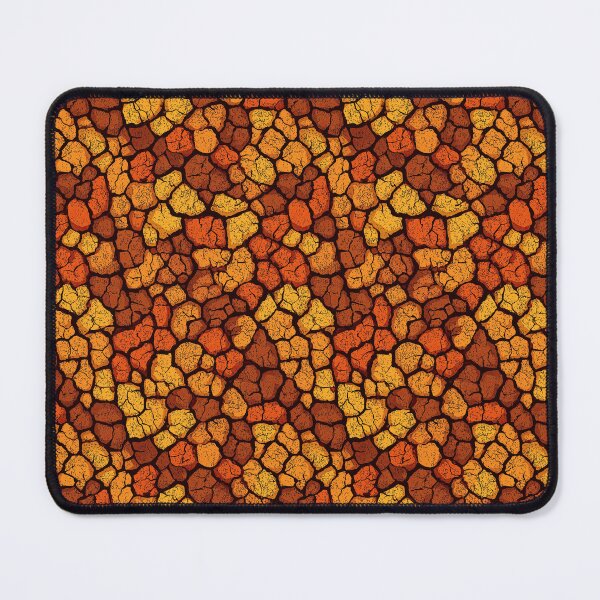 Item preview, Autumn cracked pattern in intense orange and yellow. designed and sold by Piotrek0001.