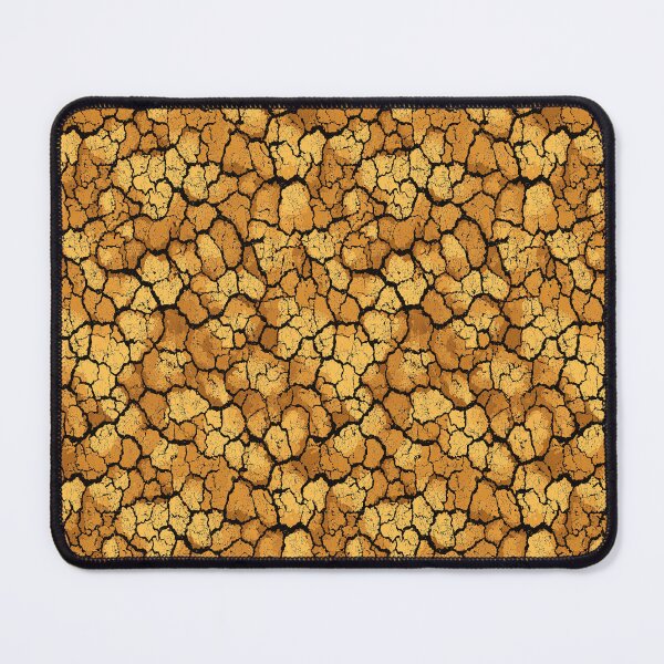 Item preview, Golden cracked earth with deep dark fissure lines. designed and sold by Piotrek0001.