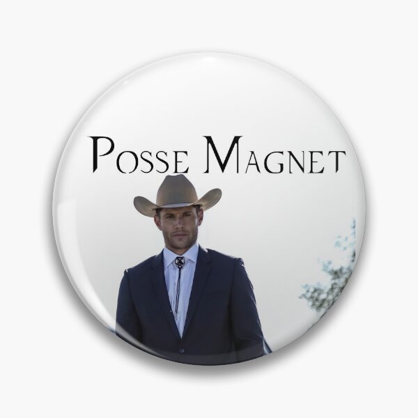 Item preview, Supernatural - Dean Winchester - Posse Magnet designed and sold by From The Dave Cave - Print on Demand.