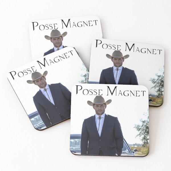 Item preview, Supernatural - Dean Winchester - Posse Magnet designed and sold by From The Dave Cave - Print on Demand.