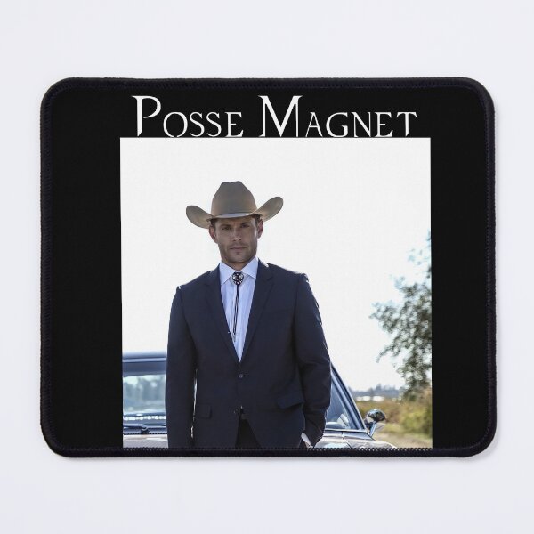 Item preview, Supernatural - Dean Winchester - Posse Magnet designed and sold by From The Dave Cave - Print on Demand.