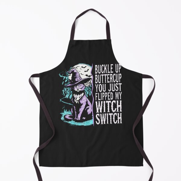 Item preview, Cat-Buckle-Up-Buttercup-You-Just-Flipped-My-Witch-Switch designed and sold by stiddsfsammer.