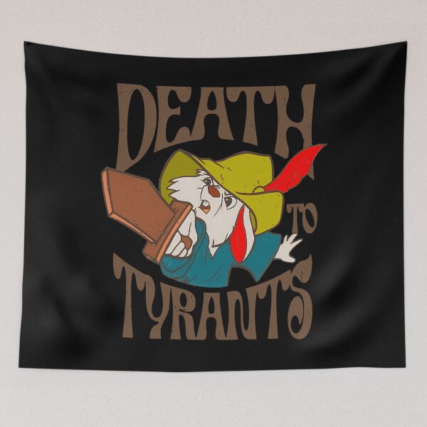 Item preview, Retro 70S Skippy Rabbit Death To Tyrants designed and sold by ShopArtError.