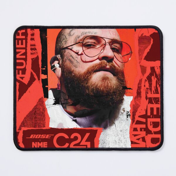 Item preview, Teddy Swims – Bold Red Portrait designed and sold by seidelvericse.