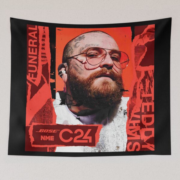Item preview, Teddy Swims – Bold Red Portrait designed and sold by seidelvericse.