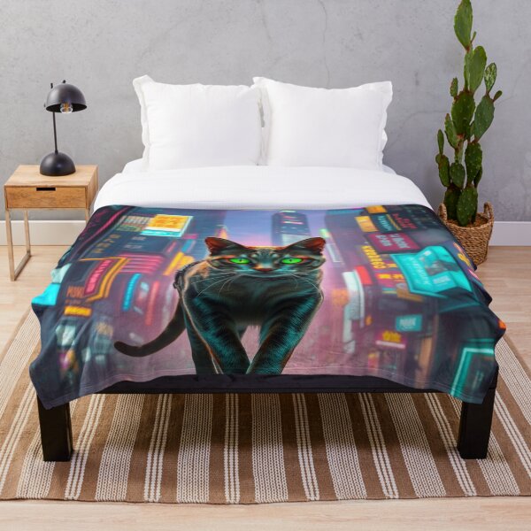 Item preview, Ai cat designed and sold by Tanu Biswas.