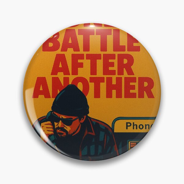 Item preview, One Battle After Another Retro Movie Poster designed and sold by alchemy242.