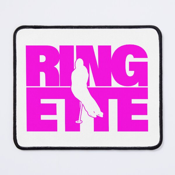 Item preview, Ringette player silhuette in pink designed and sold by EmeraldeaArt.