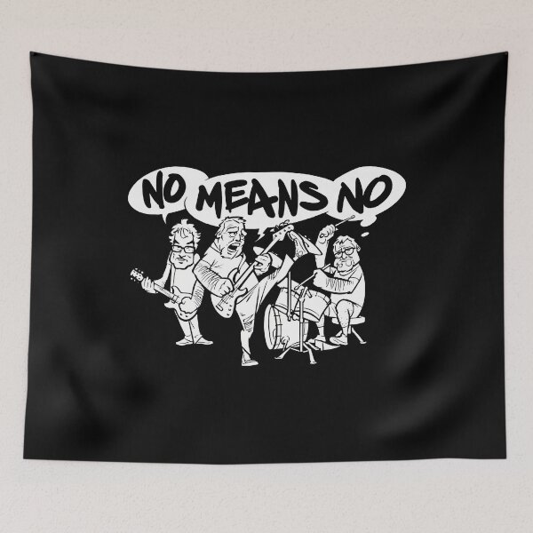 Item preview, Nomeansno Cartoon designed and sold by ShopArtError.