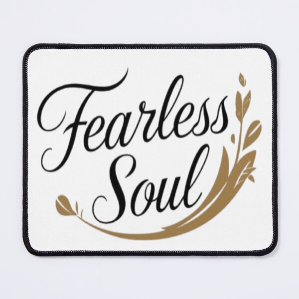 Item preview, Fearless Soul  Motivation quote inspirational Typographie t shrit Design  designed and sold by FunkyPatakha.