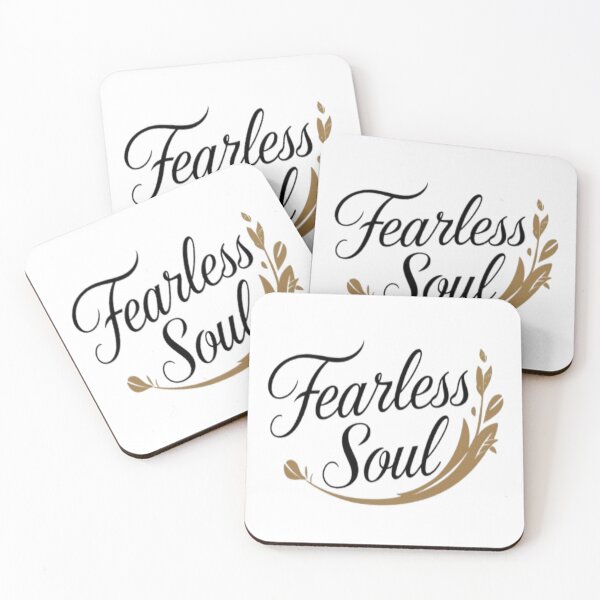 Item preview, Fearless Soul  Motivation quote inspirational Typographie t shrit Design  designed and sold by FunkyPatakha.