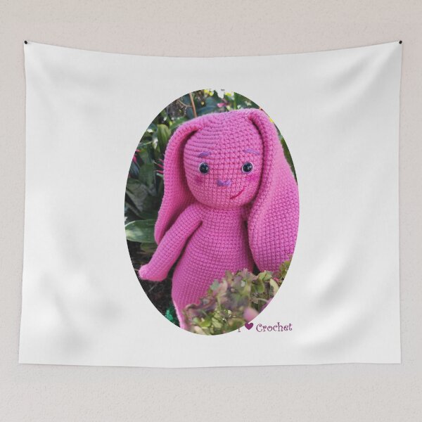 Item preview, I love crochet with Rosélia from Namaloue designed and sold by cheznamaloue.