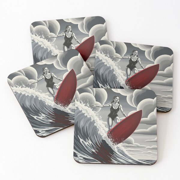 Item preview, L'ASCENSION AQUATIQUE (The Aquatic Ascension) - Original Art Deco Artwork designed and sold by elektronen.