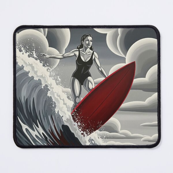 Item preview, L'ASCENSION AQUATIQUE (The Aquatic Ascension) - Original Art Deco Artwork designed and sold by elektronen.