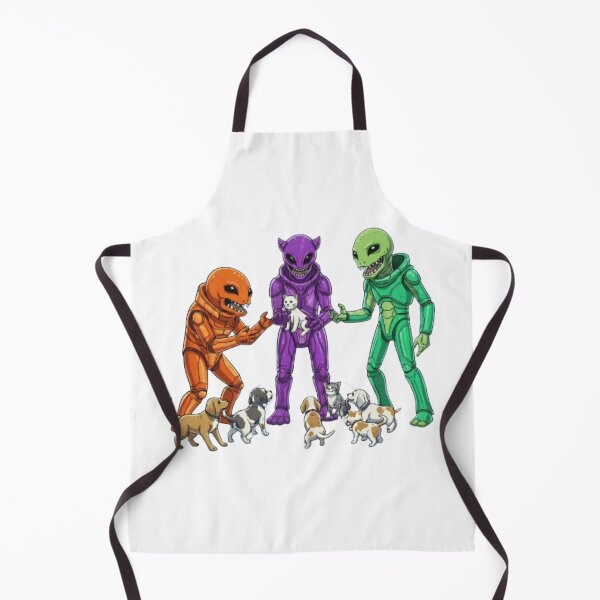 Item preview, Alien and cat designed and sold by PP&RAINBOW SHOP.