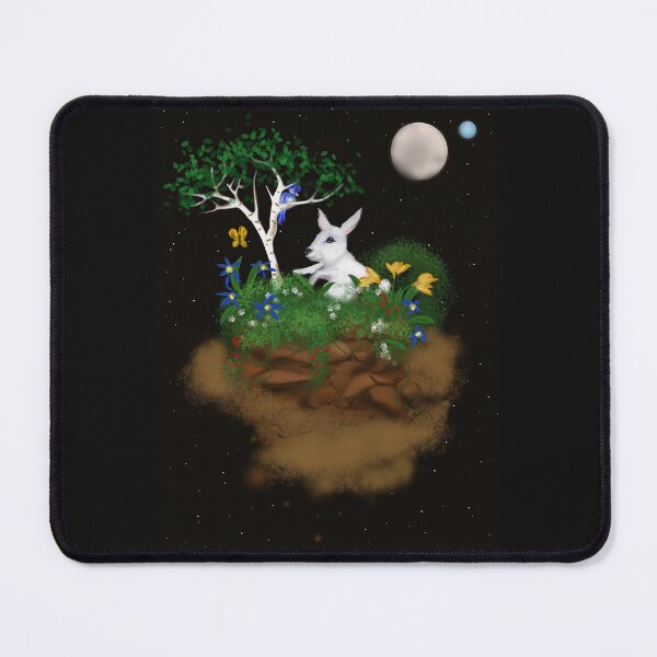 Item preview, Rabbit in Space, Disintegration designed and sold by Nightflyer Art.