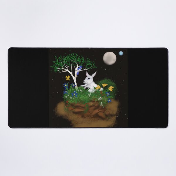 Item preview, Rabbit in Space, Disintegration designed and sold by Nightflyer Art.