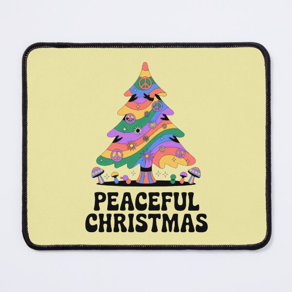 Item preview, Playful Christmas Tree in Shades of Green, Orange, Blue, and Purple designed and sold by SplashTastic.
