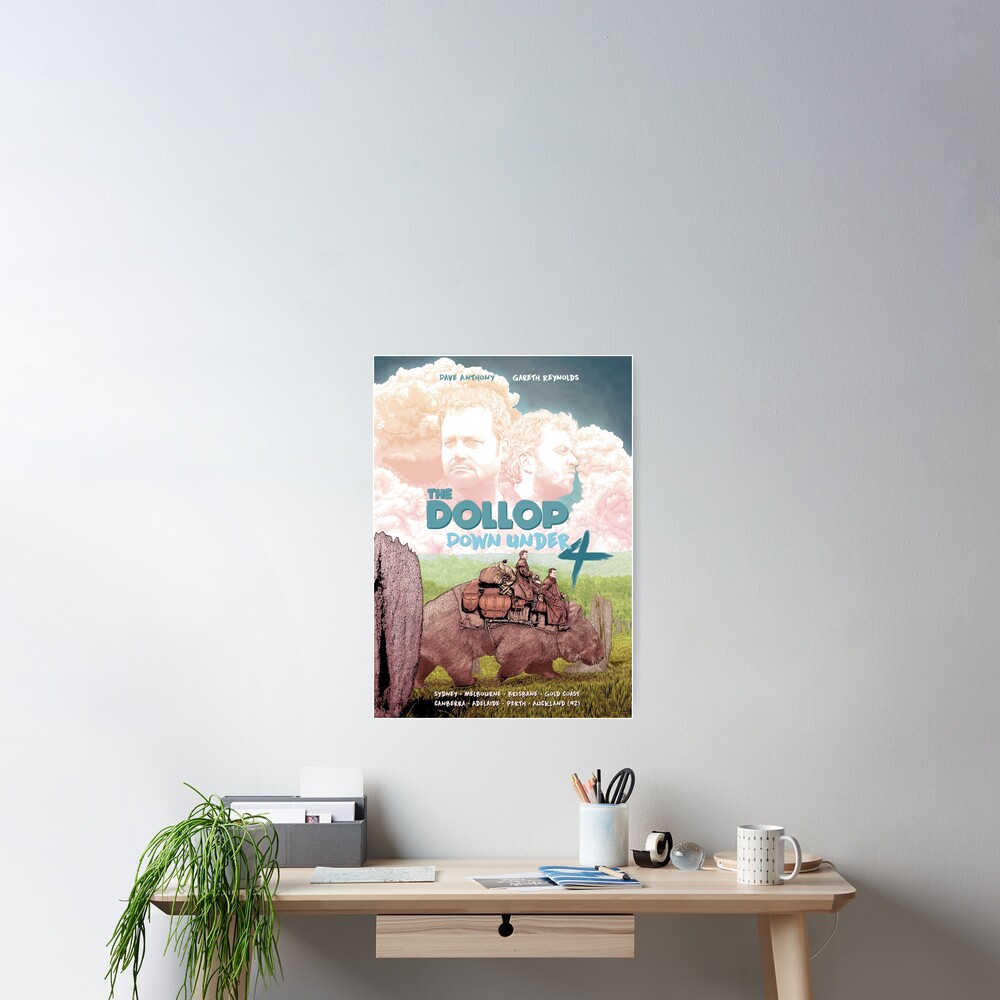 DOLLOP - Down Under 4 Tour Poster Poster