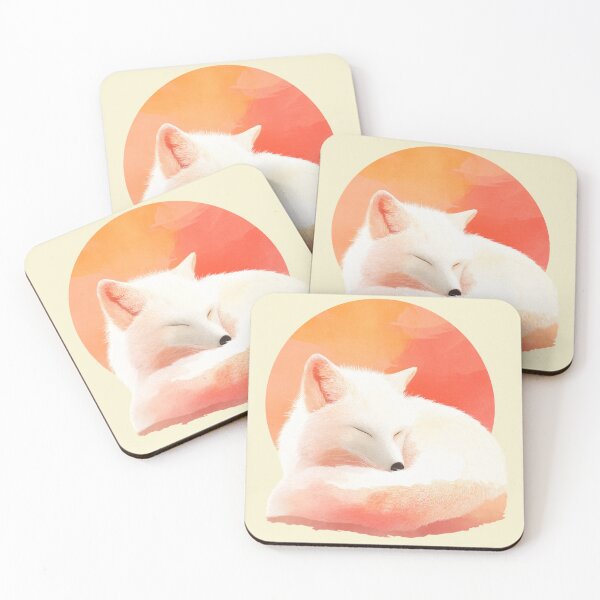 Item preview, Sleeping Fox Minimalist – Nature Illustration designed and sold by Meiersbeste.