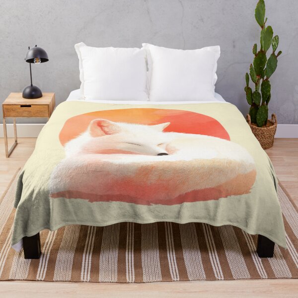 Item preview, Sleeping Fox Minimalist – Nature Illustration designed and sold by Meiersbeste.
