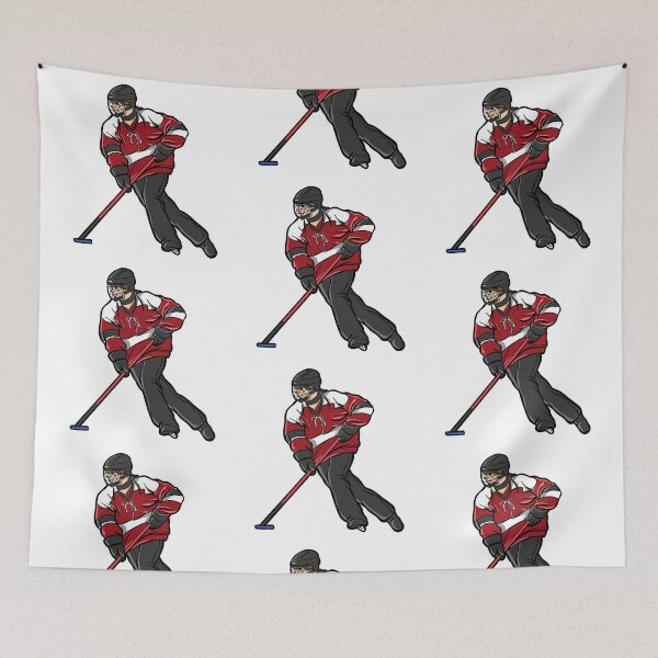 Item preview, Ringette player on the ice designed and sold by EmeraldeaArt.