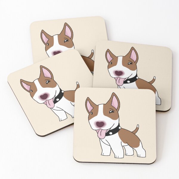 Item preview, English Bull Terrier - (Brown) designed and sold by missnisa.