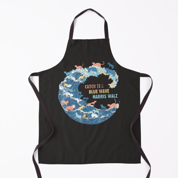 Item preview, Cat-Catch-The-Blue-Wave-Harris-Walz-2024-Election designed and sold by ricardhldunemnm.