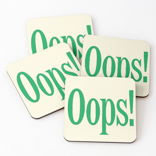 Item preview, Oops! designed and sold by CharlottePlaceArt.