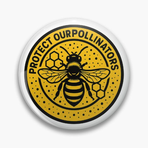 Item preview, Protect Our Pollinators Bee Conservation Environmental Awareness Design designed and sold by inkoutninja.