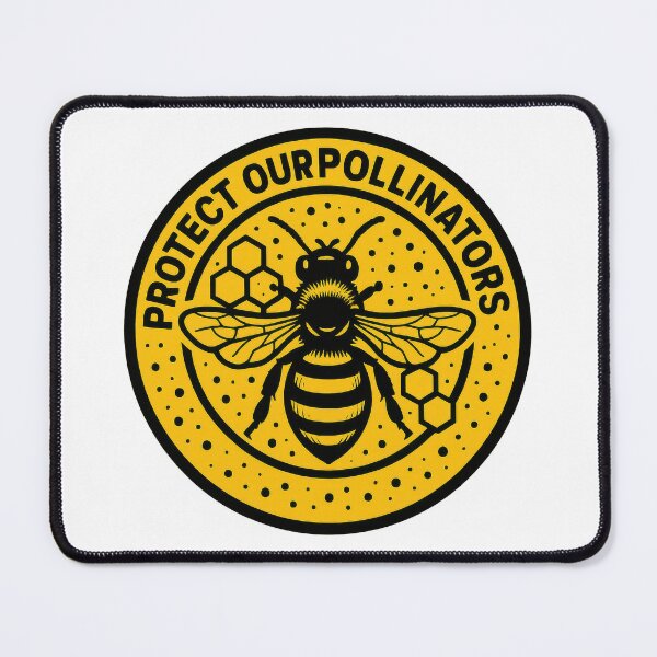 Item preview, Protect Our Pollinators Bee Conservation Environmental Awareness Design designed and sold by inkoutninja.