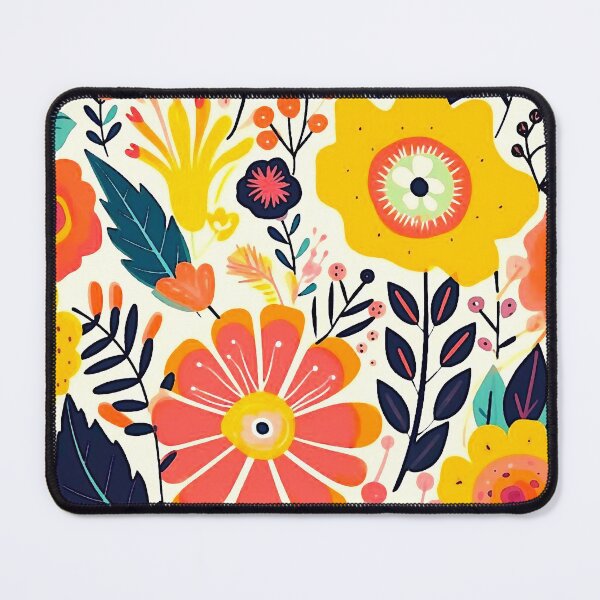 Item preview, Retro Flowers designed and sold by ViaARTfactory.