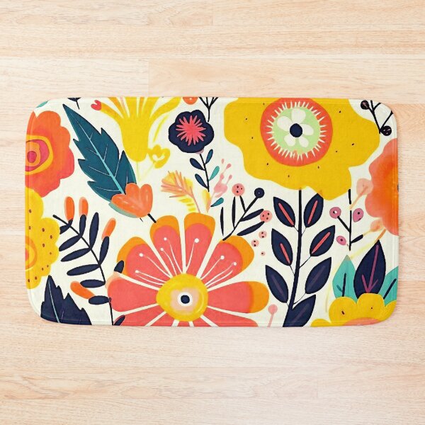 Item preview, Retro Flowers designed and sold by ViaARTfactory.