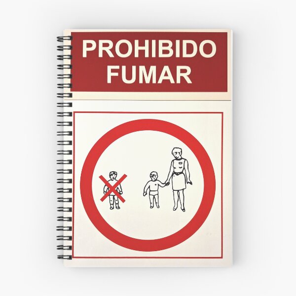 Item preview, Prohibido fumar designed and sold by Cloudavins.