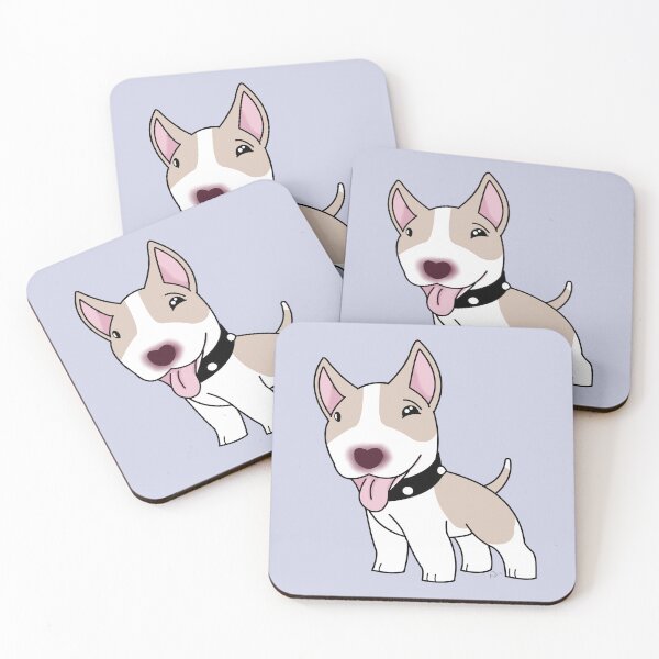 Item preview, English Bull Terrier - (Cream) designed and sold by missnisa.