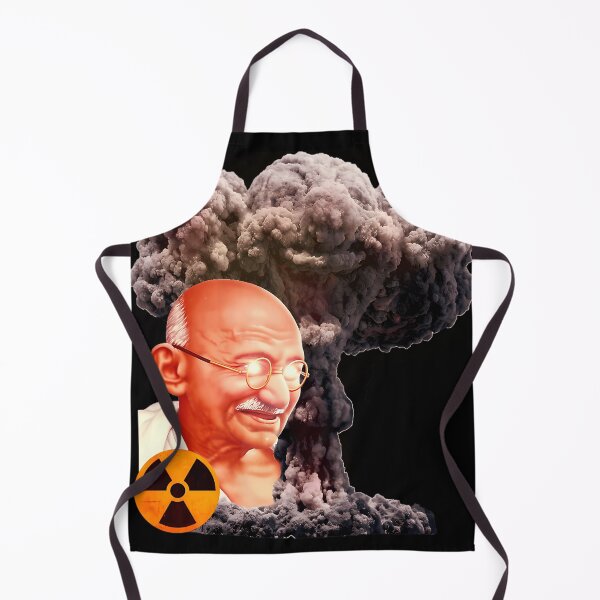 Item preview, Gandhi The Nuke Lover Nuclear Gandhi Black designed and sold by GarmentDoortje.