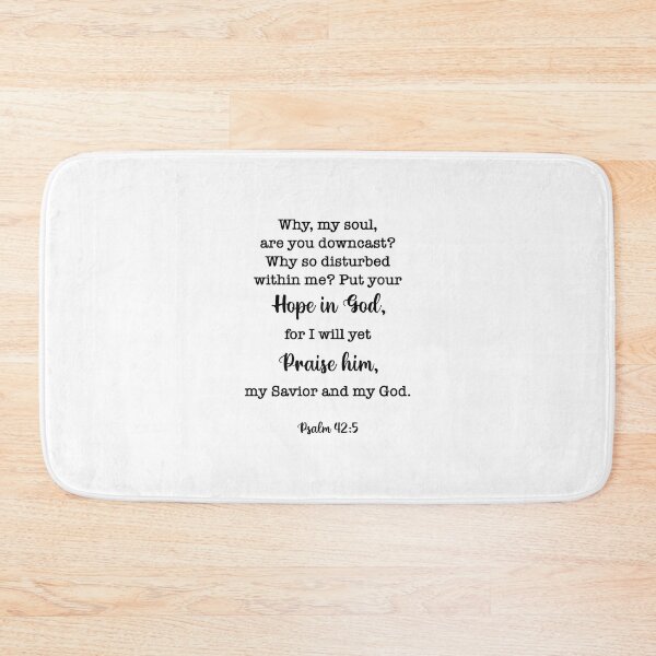 Item preview, Psalm 42:5 Put your hope in God, for I will yet praise him, designed and sold by corbrand.
