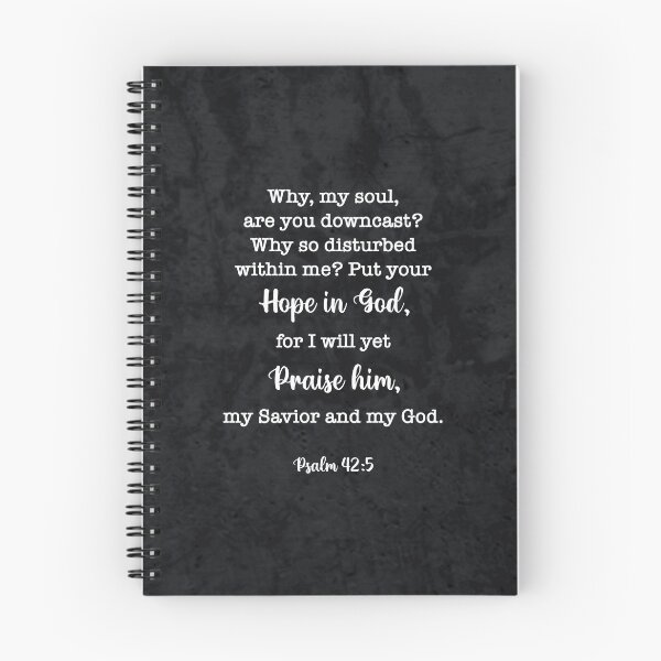 Item preview, Psalm 42:5 Put your hope in God, for I will yet praise him, designed and sold by corbrand.