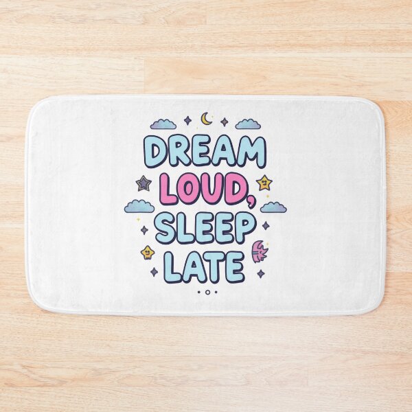 Item preview, Dream Loud Sleep Late. Cute Night Sky Aesthetic Quote designed and sold by Aarvya Fashion Club ( A.F.C ).