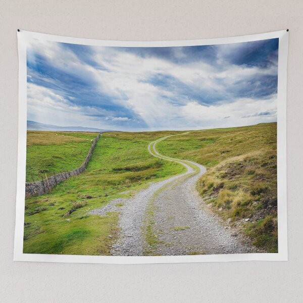 Item preview, Road to nowhere across the moorland designed and sold by Andrew Fletcher Photography.