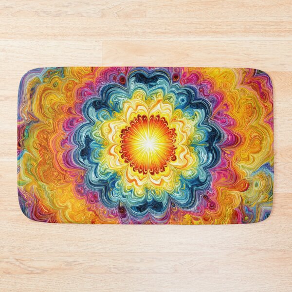 Item preview, 074 Vibrant Mandala Explosion designed and sold by nikoart001.