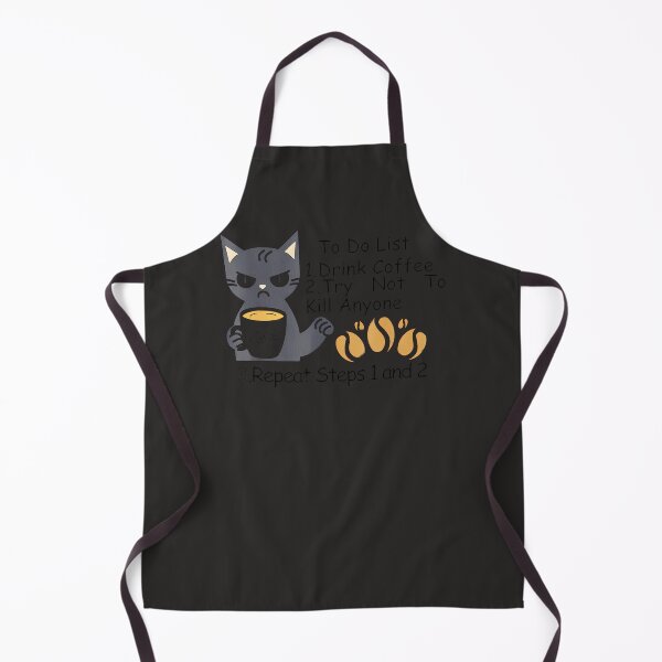 Item preview, Cat-Coffee-To-Do-List-Drink-Coffee-Try-Not-To-Kill-Anyone designed and sold by ricardhldunemnm.