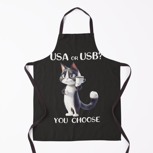 Item preview, Cat-Coffee-Usa-Or-Usb-Deep-Thoughts-Morning-Funny-Sarcasm designed and sold by ricardhldunemnm.